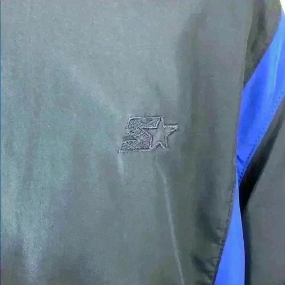 𝅺STARTER athletic wind breaker navy sz M - Picture 2 of 12